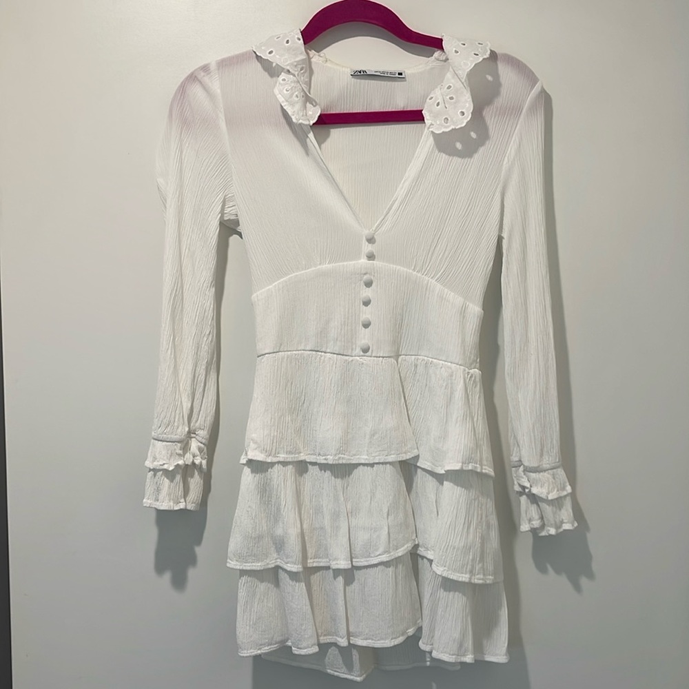 zara beach dress